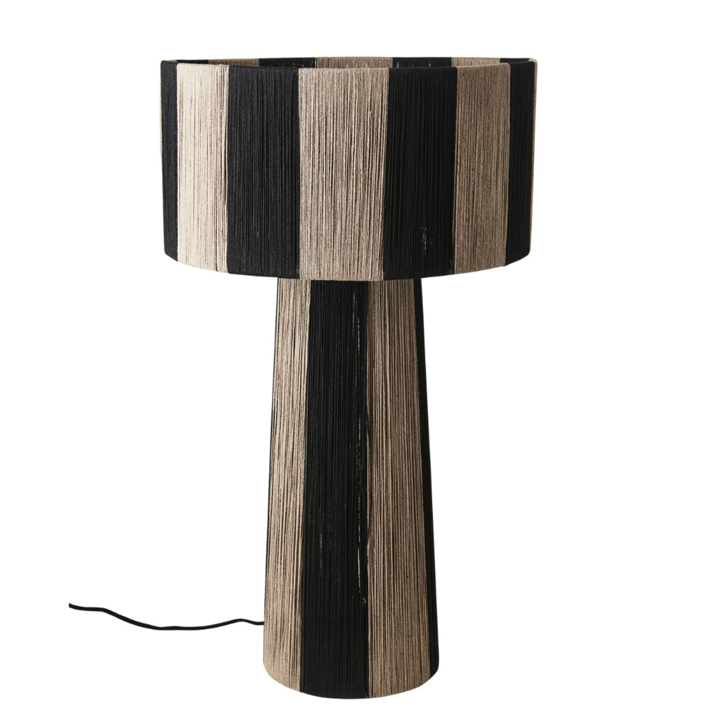 Bordslampa Jullan, Natur/svart