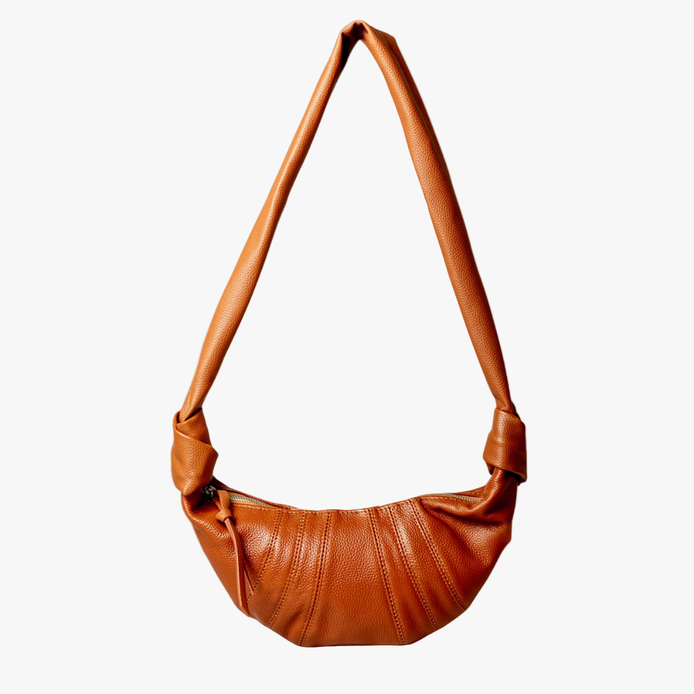 Handväska Björklöv, Brun