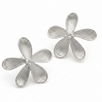 Örhängen Blossom, Silver