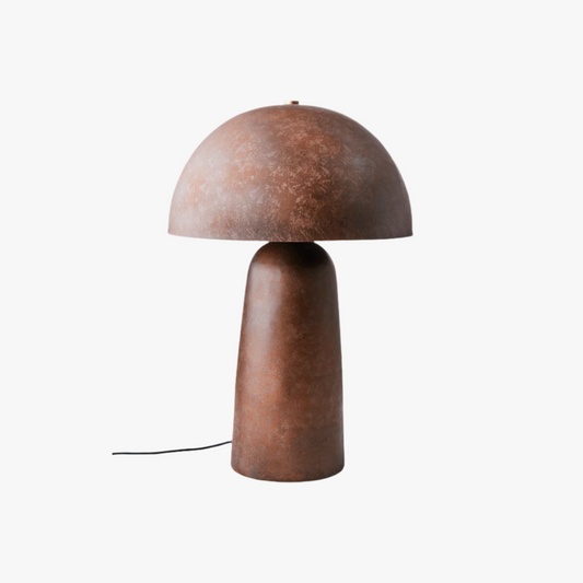 Table lamp Fungi, Rust brown
