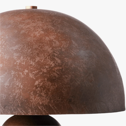 Bordslampa Fungi, Rostbrun