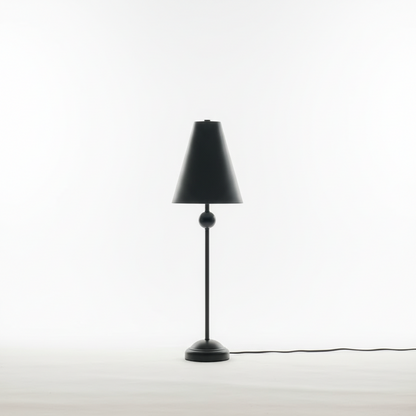 Table lamp Black sheet metal