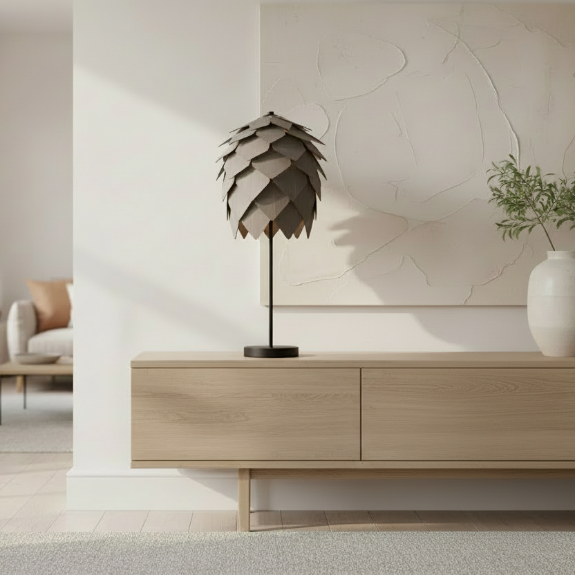 Table Lamp Skogsgläntan Tall, Grey