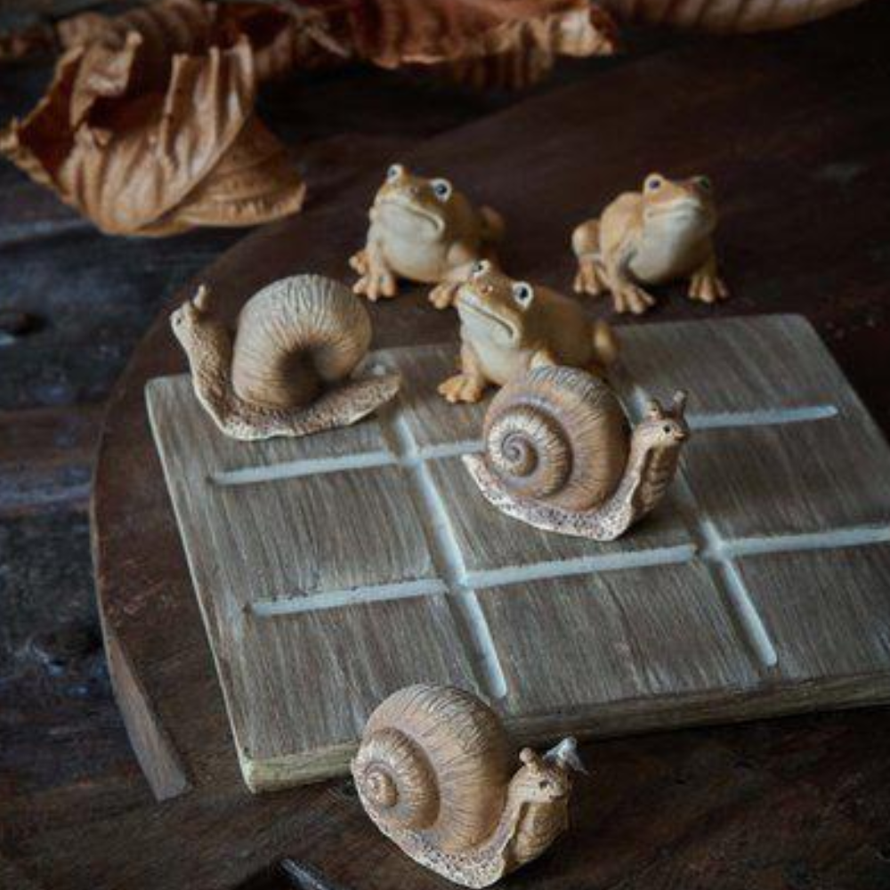 Tic-Tac-Toe Board Game, Natural