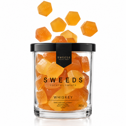Lyxigt Vingummi - Whiskey, 300g