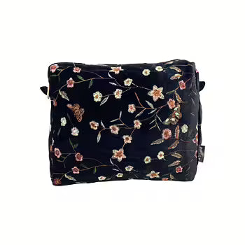 Necessär Garden velvet, Svart