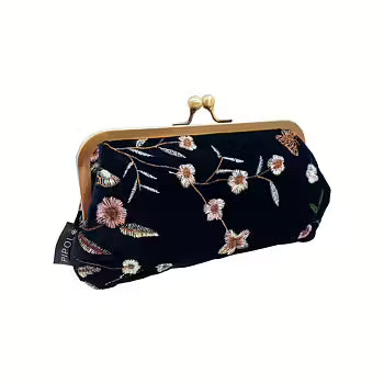 Necessär Garden velvet, Svart