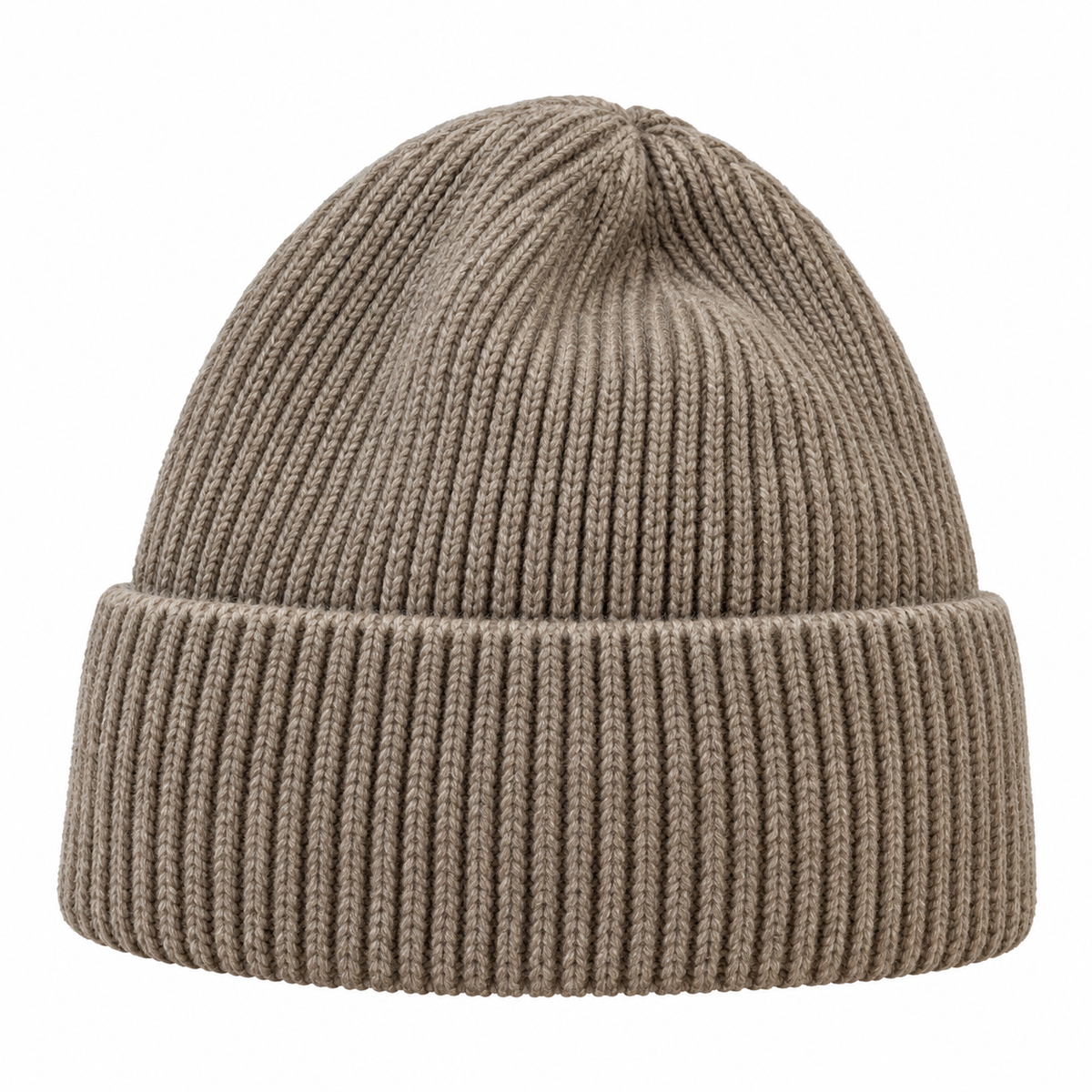 Stickad mössa, Taupe