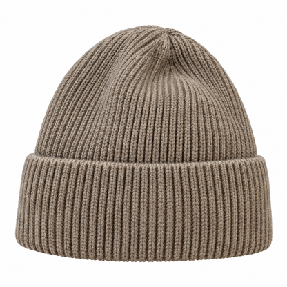 Stickad mössa, Taupe
