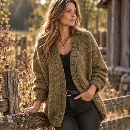 Strikket cardigan Freja