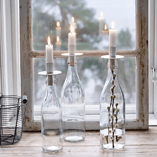 Ljushållare till flaska