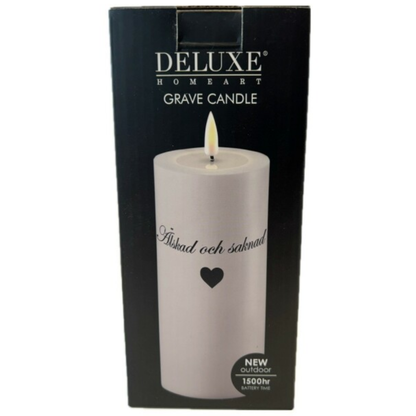 LED Gravljus Älskad och saknad