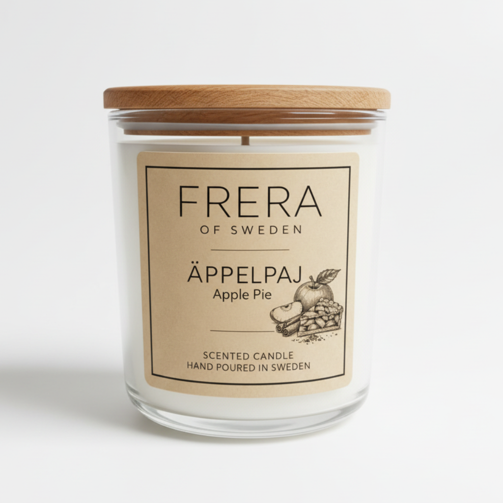 Duftlys Æbletærte