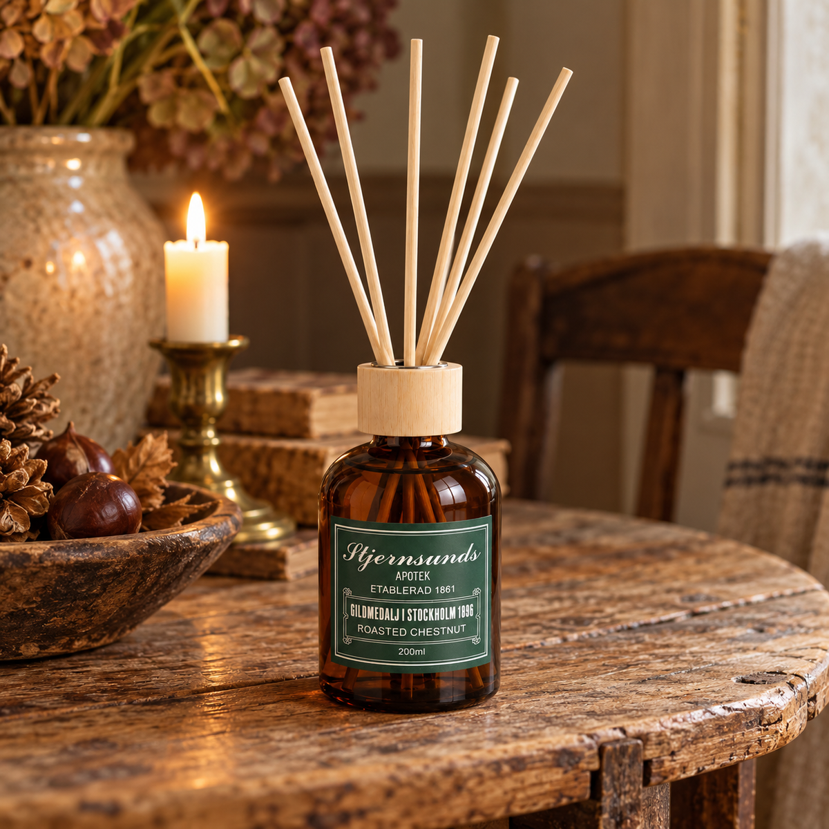 Reed diffuser Roasted chestnut, 200ml