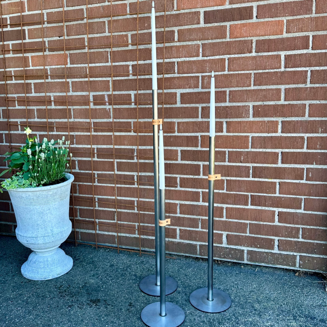 Handgjord Golvljusstake | 60-100cm