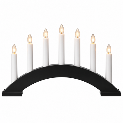 Adventljusstake Bea, Svart