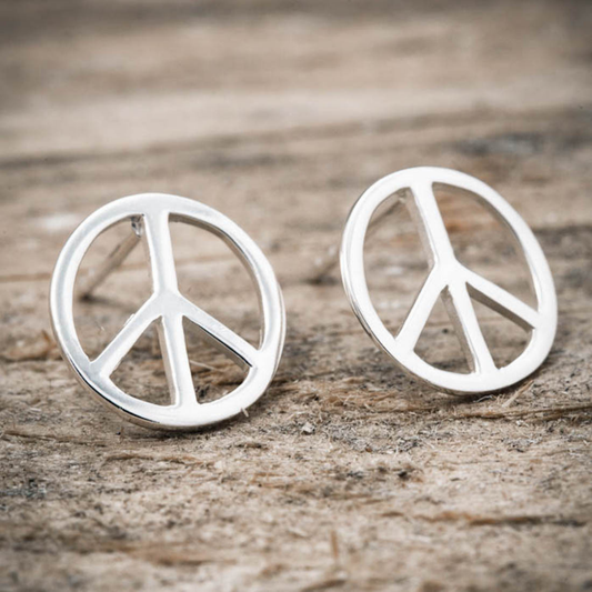 Peace örhängen