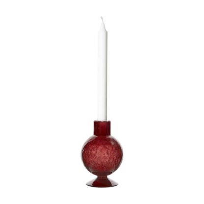 Ljusstake Fanny, Burgundy