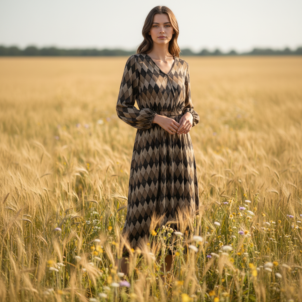 Dress Fjordvind, Copper brown
