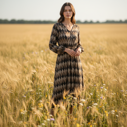 Dress Fjordvind, Copper brown
