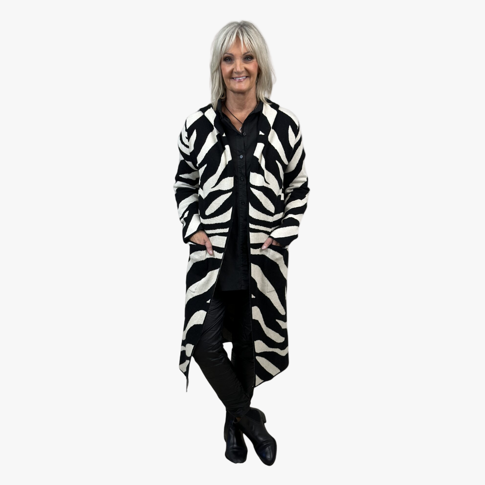 Lång Kofta zebra
