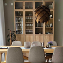 Skogsgläntan kotte lampa av frera design valnöt