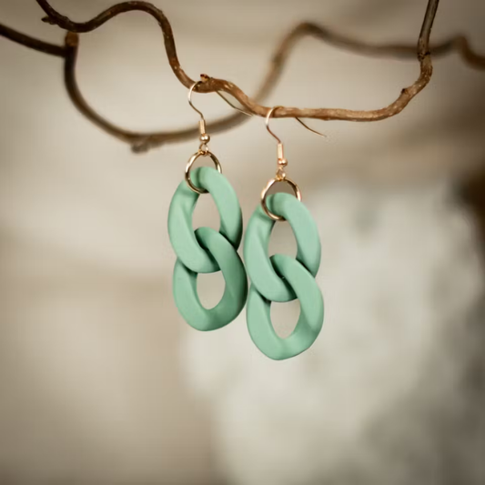 Colour of chains petrolgrön