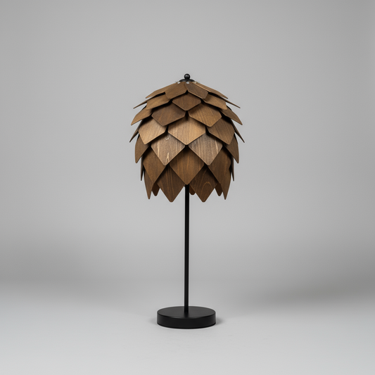 Bordslampa Skogsgläntan Hög, Valnöt