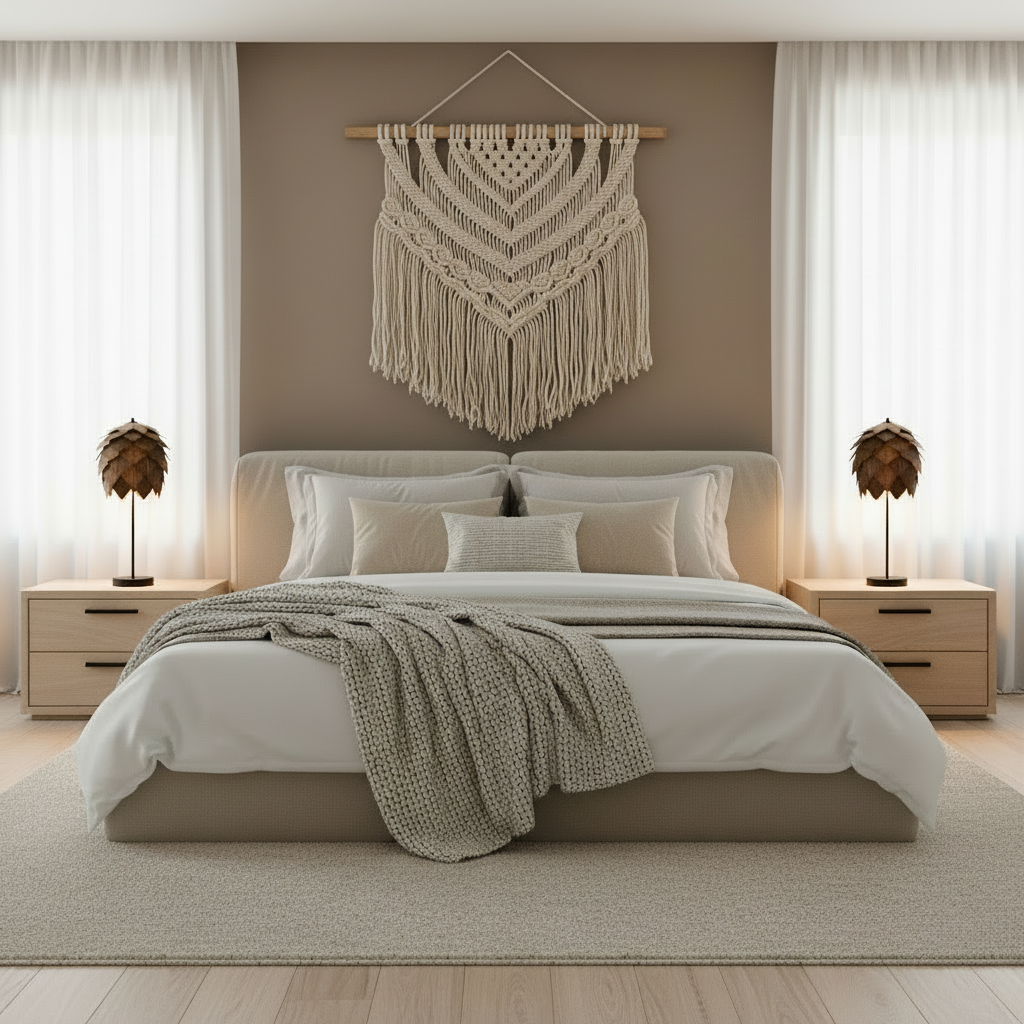 Bordslampa Skogsgläntan Hög, Valnöt