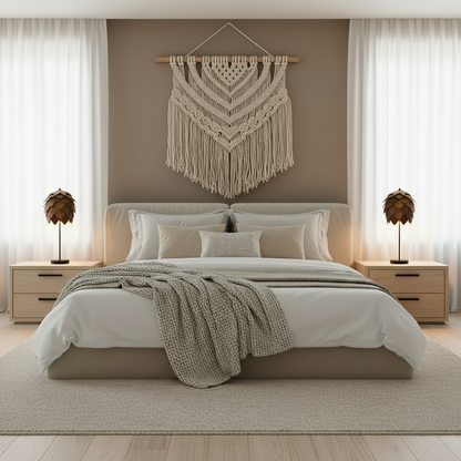 Bordslampa Skogsgläntan Hög, Valnöt