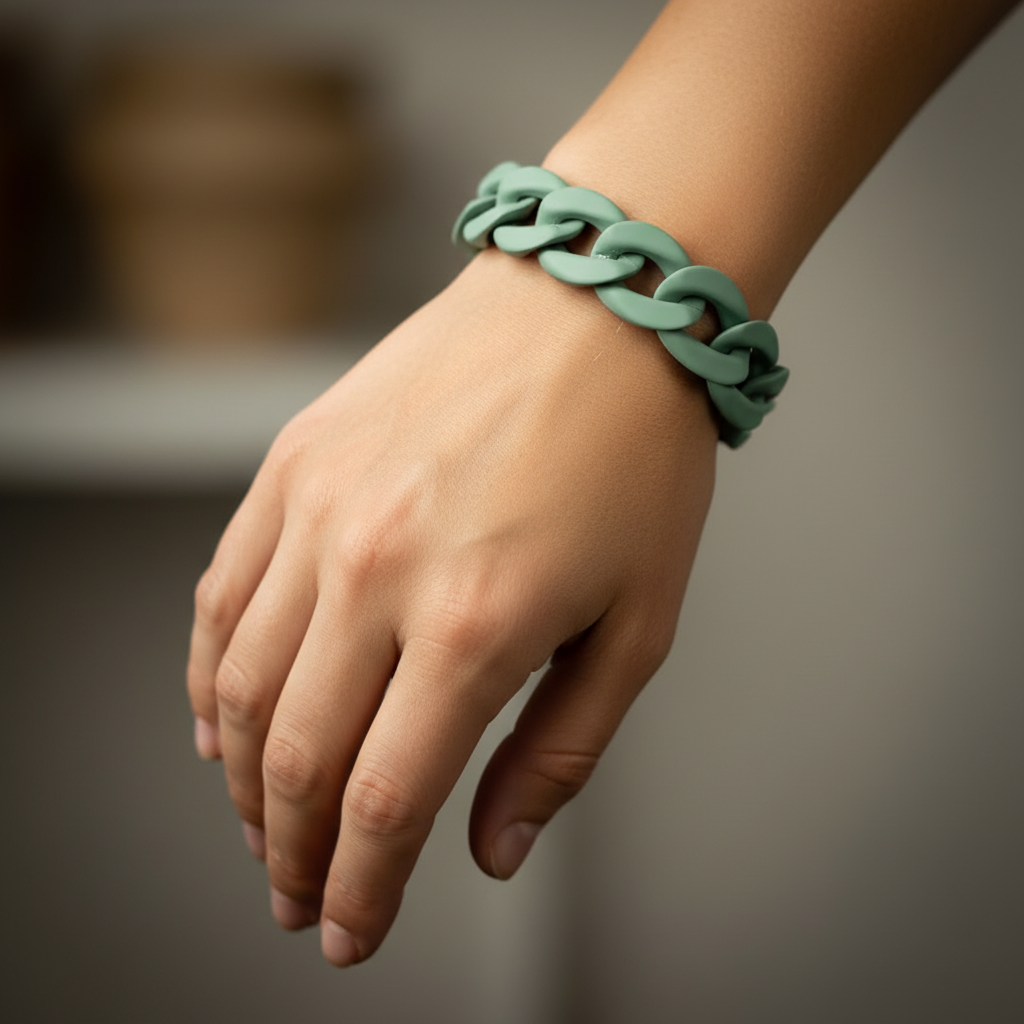 Armband Chains Of Colour, Petrol