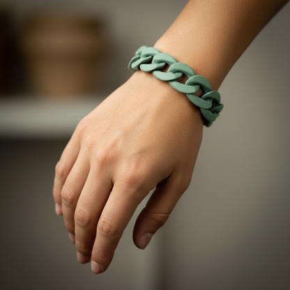Armband Chains Of Colour, Petrol