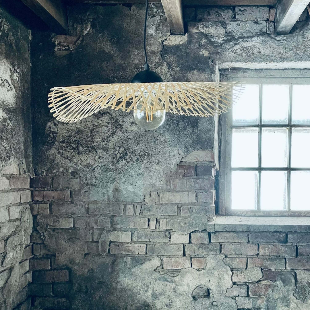 Frera design norrsken lampa