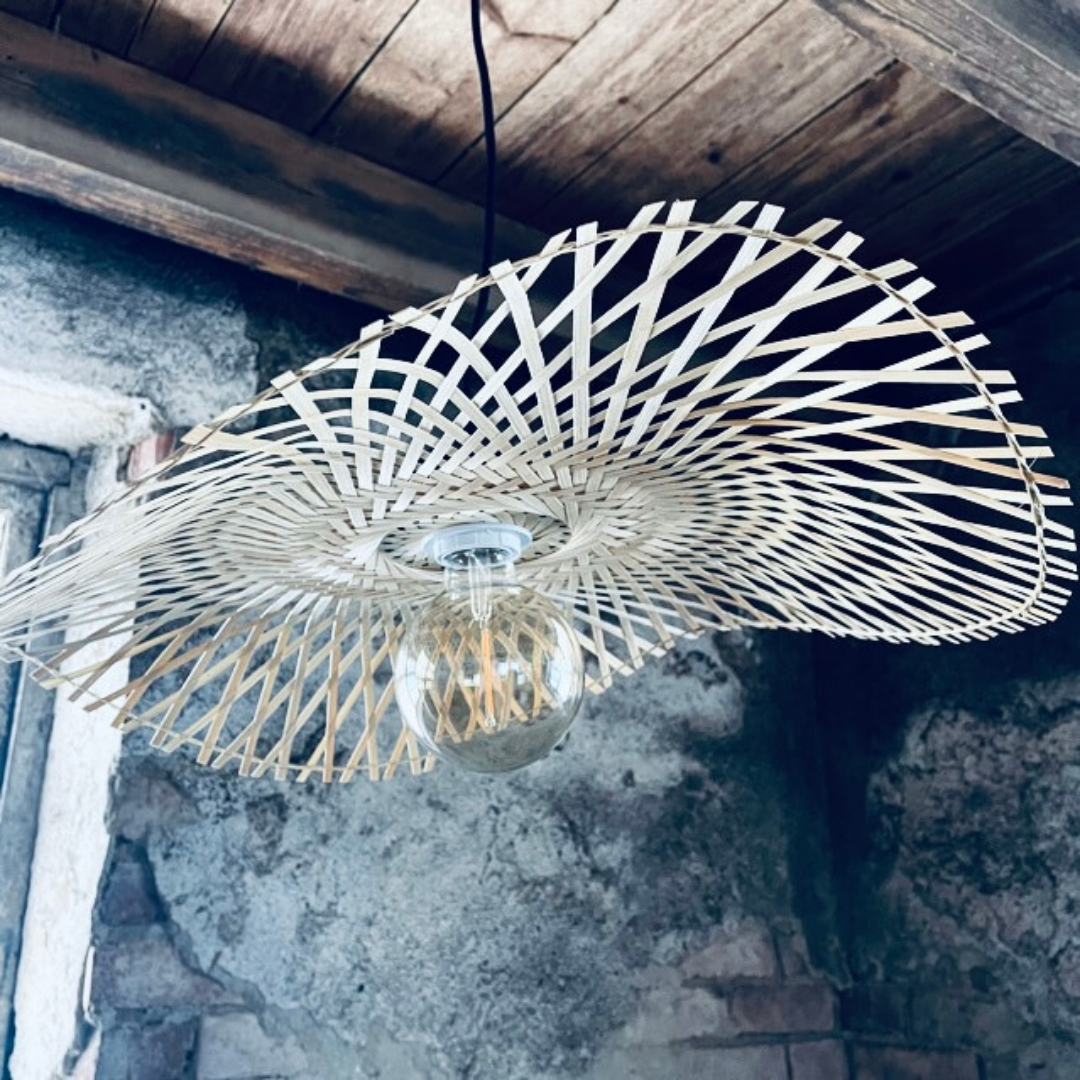 Frera design norrsken lampa