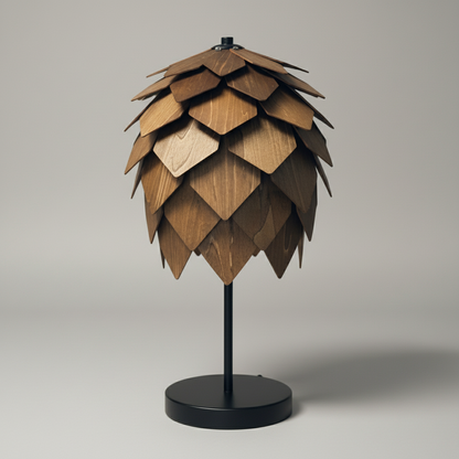 Bordslampa Skogsgläntan Låg, Valnöt