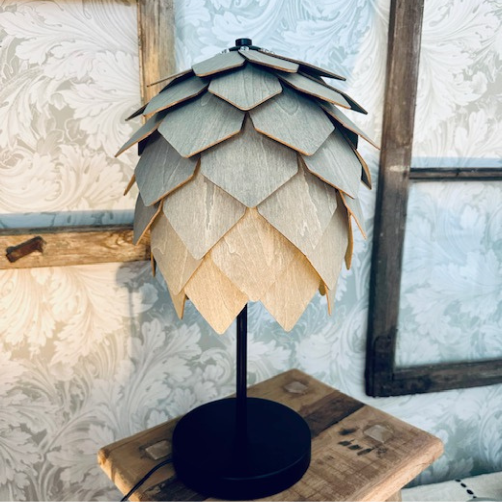 Bordslampa Skogsgläntan Grå