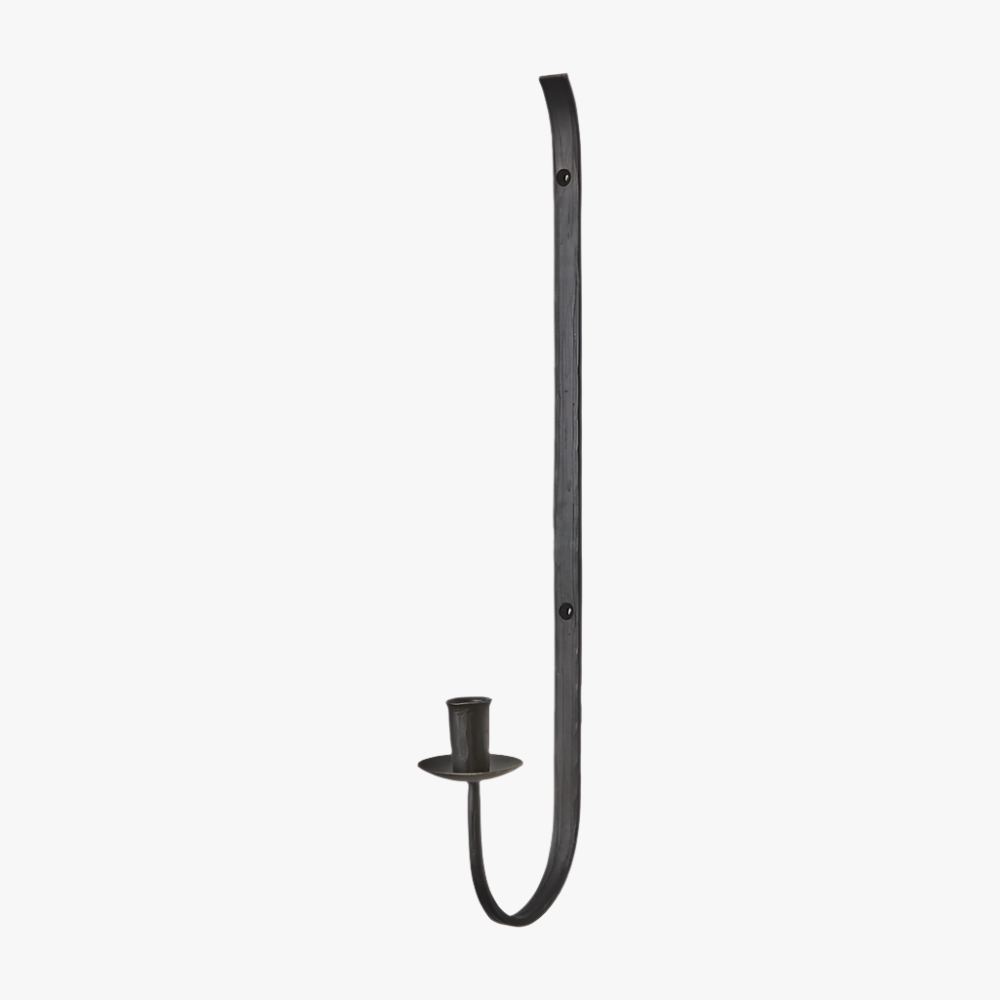 Väggljusstake Thor, svart