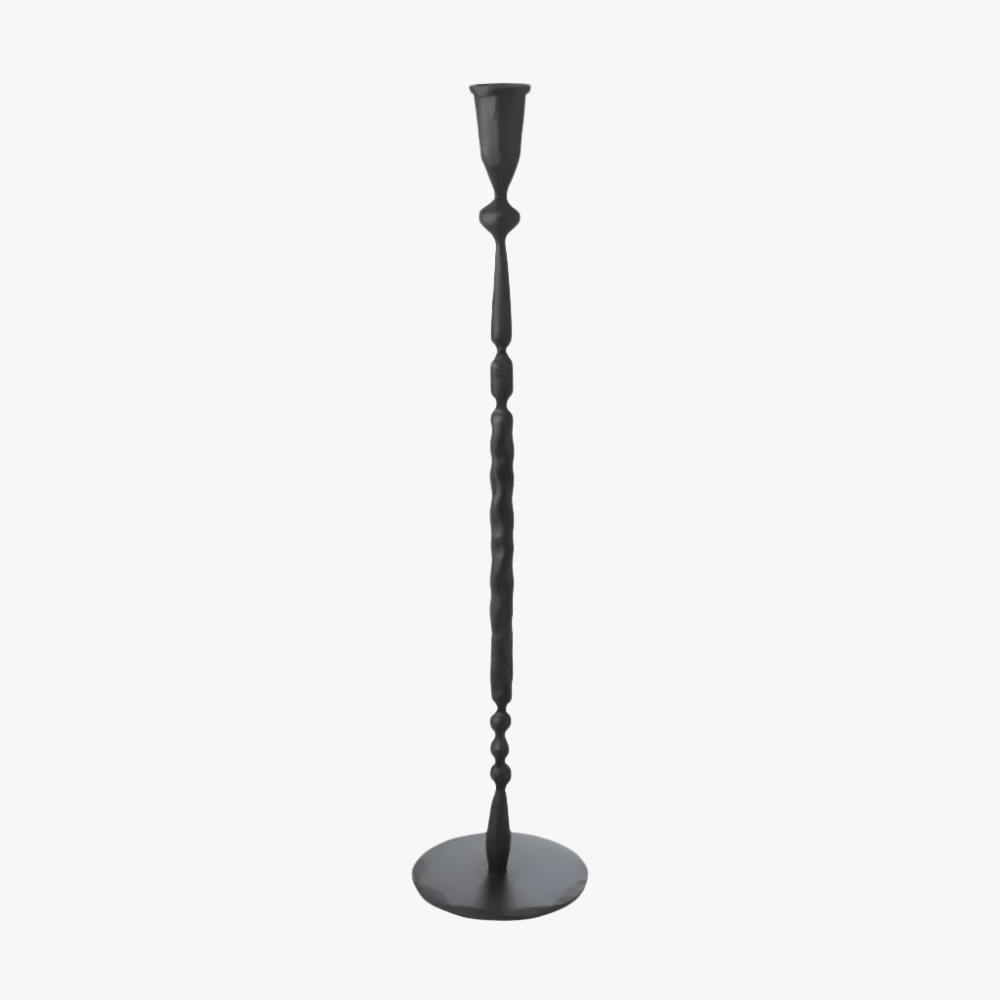 Ljusstake Thor L, Svart
