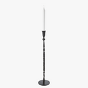 Ljusstake Thor L, Svart