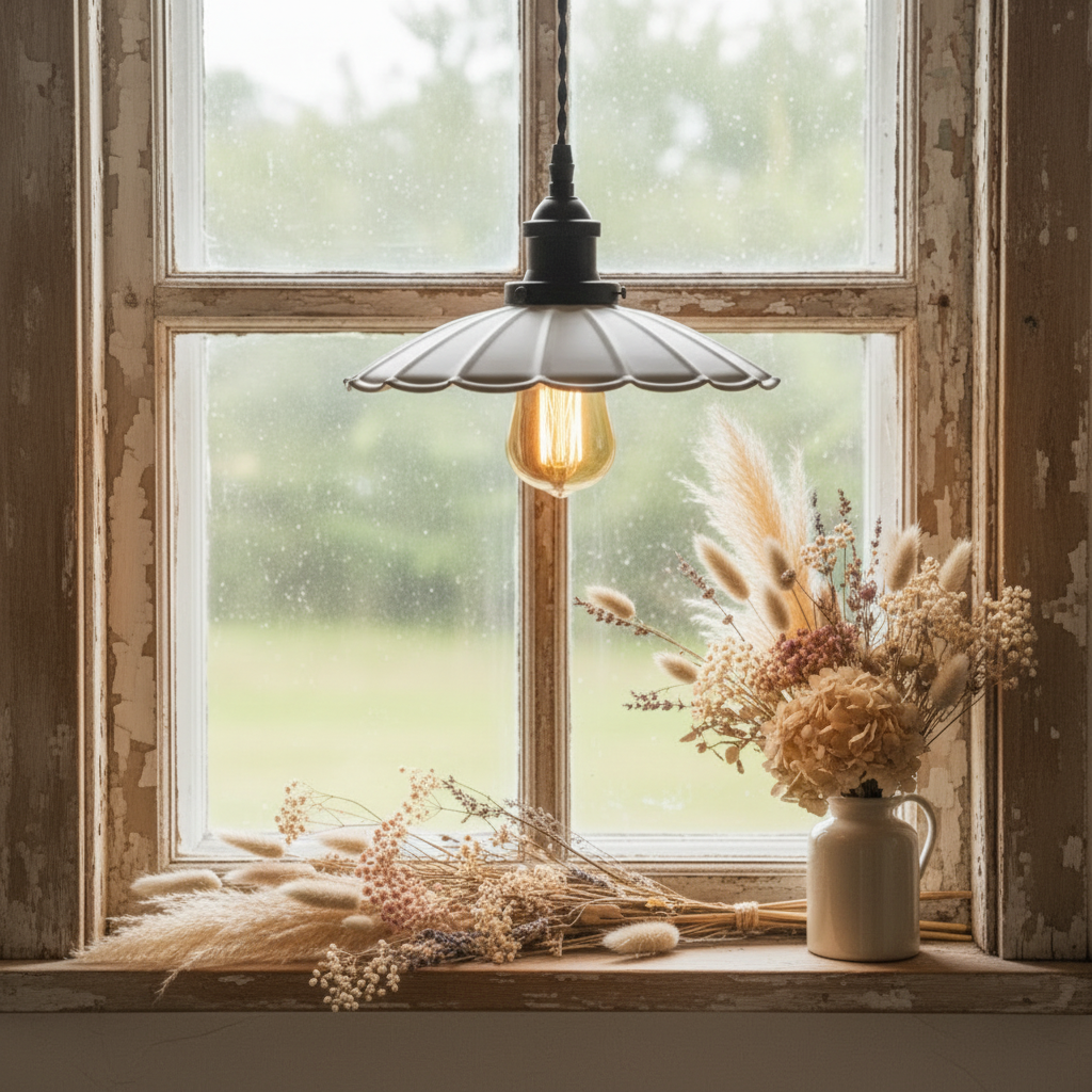 Window Lamp Forest Star 25cm