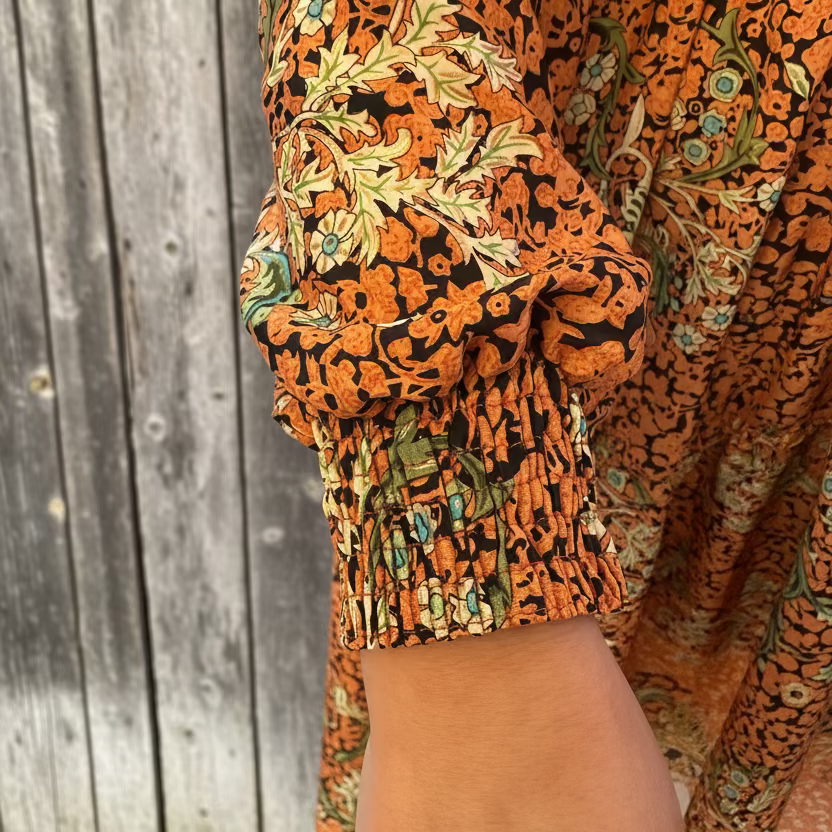 Kjole Valeria, Orange