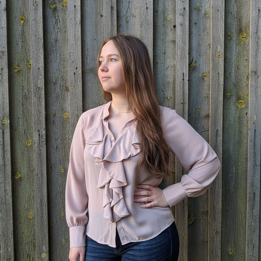 Blouse Amelia, Powder Pink