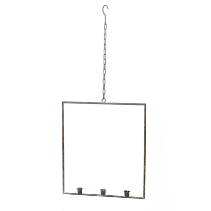Hängande ljusstake kvadrat