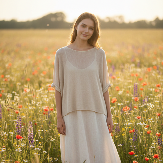 Sweater Zola, Beige