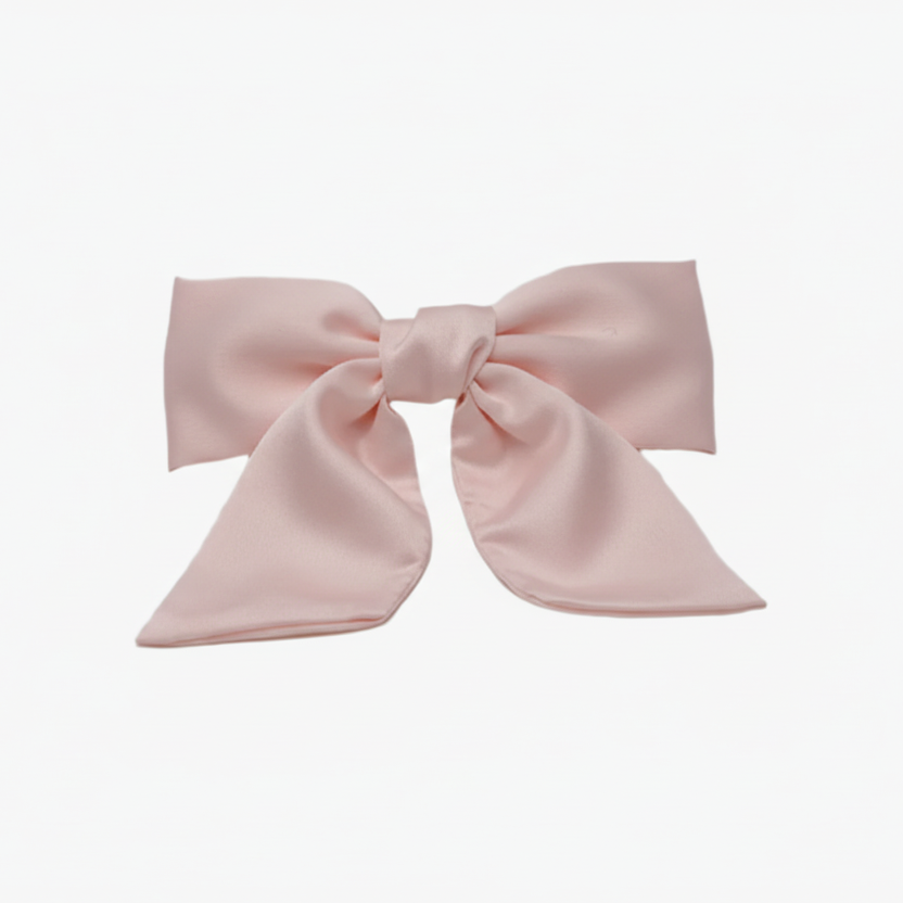 Hair clip Bow satin