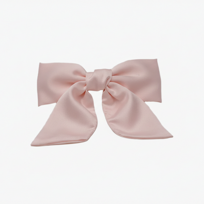 Hair clip Bow satin