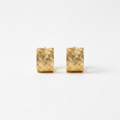 Örhängen Golden Weave