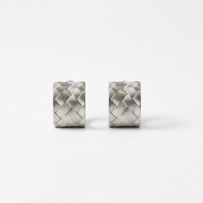 Örhängen Silver Weave
