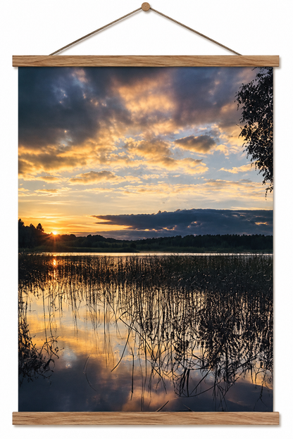 Canvasposter med ram, Sjönära