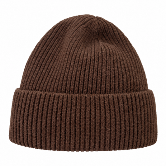 Stickad mössa, Brun